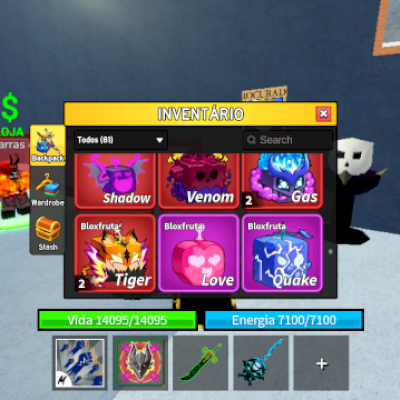 Conta gemada de itens permanentes do Roblox