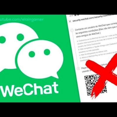 WeChat whatsapp chinês leitura de QR code 2025