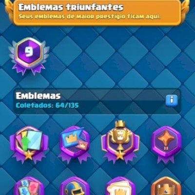 Vendo conta de clash royale