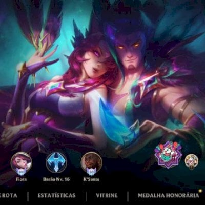 CONTA HIGHELO CHALLENGER 5X e S/ATUAL DIVERSAS SKINS/FULL CHAMPIONS!