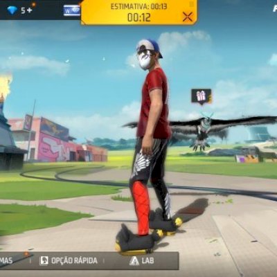 Conta de free fire gemada 4 anos