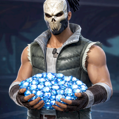 CONTA LEVEL 15 COM REI CAVEIRA 💀