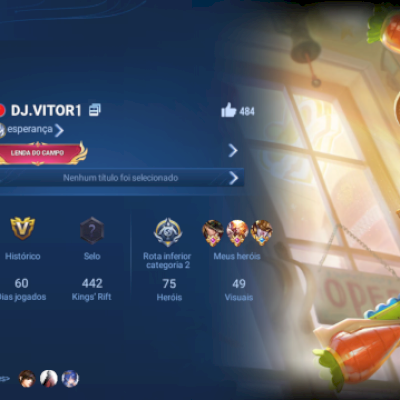 Conta Honor of Kings