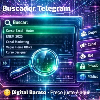 🥷🏼 Bot Buscador De Grupos Secretos Do Telegram 🔍