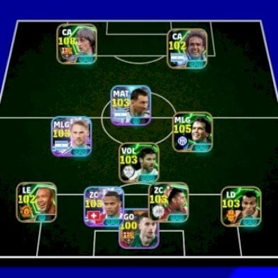 mbl/500coins, melhor cruyff108, matthaus, alonso, akanji, cafu, debruyne, doué +