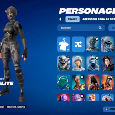 Conta de Fortnite Full acesso/troco por skins de cs também com valor equivalente