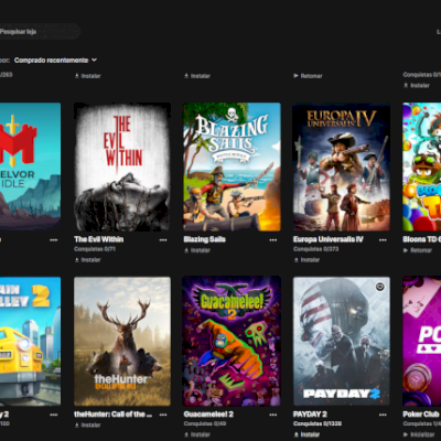 VENDO CONTA EPIC GAMES COM 86 JOGOS (R$1000) gastos em jogos