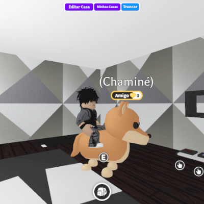 Dingo R Adopt me + Roupa de Brinde (leia a descrição para detalhes)