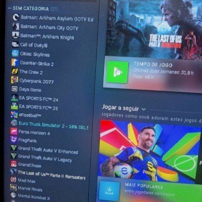 Conta steam 37 jogos