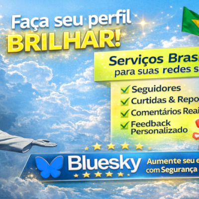 🚀 Cresça no Bluesky: Seguidores, Curtidas, Reposts e Comentários BR e Mundial