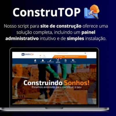 Site de Construção com Painel Administrativo