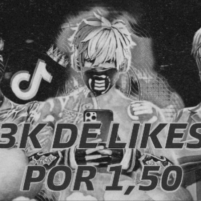 3K DE LIKES (POUCAS UNIDADES)