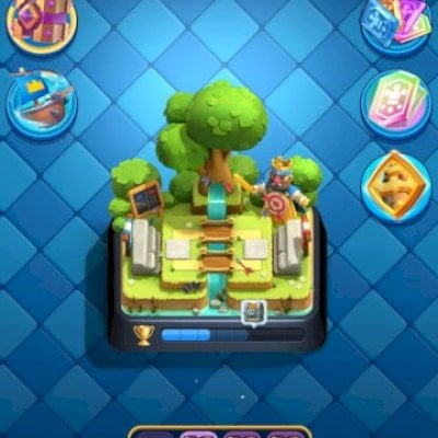 CONTA DE CLASH ROYALE 7500 TROFÉUS E COM UMA DE BRAWL STARS(DETALHES NA DESC)