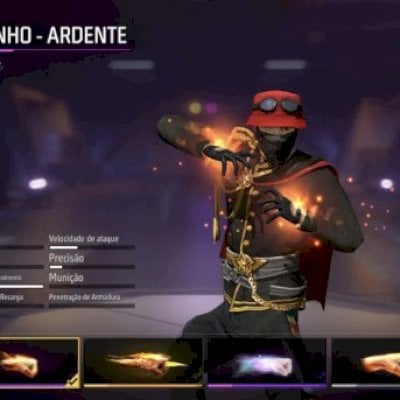 Conta free fire gemada 407 peitorais