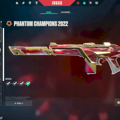 Conta Valorant com varias skins