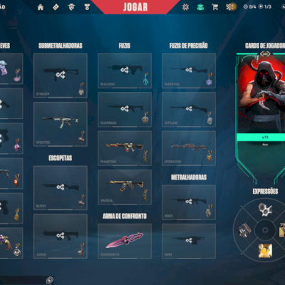 CONTA EXTREMAMENTE RARA VALORANT (LEIA A DESCRIÇÃO)