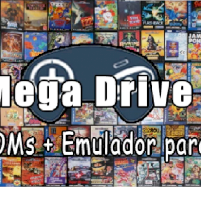 Mega Drive 80 Roms+Emulador para PC