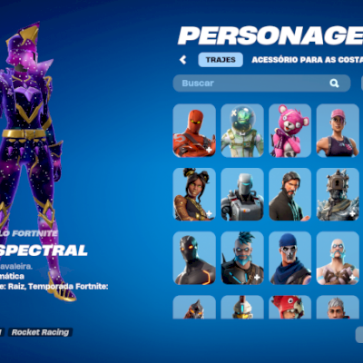 CONTA FORNITE RARA SEASON 2 / COM PACOTE FUNDADOR DO SALVE O MUNDO