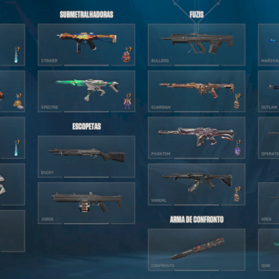 CONTA VALORANT LVL 50+ algumas skins ( FULL ACESSO )