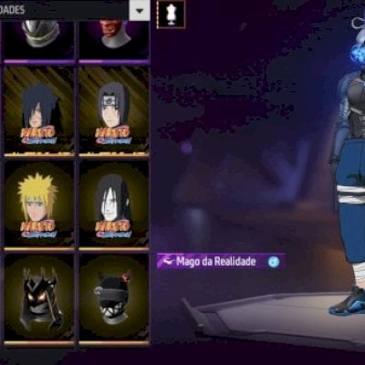 MELHOR E MAIS BARATA 💎 Conta de Alto Valor - Foco Total em Naruto Shippuden