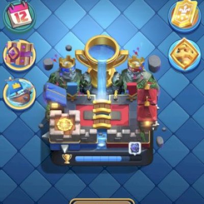 Conta de clash royale lvl 57 com 2 heróis, passe atualizado e coc com cv 10