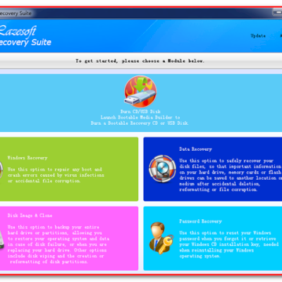 Lazesoft Recuperador de Senhas e Sistemas Windows