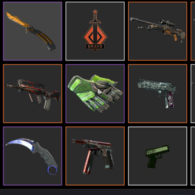 Conta na steam com Vac avaliada em mais de 50mil reais em skins de cs2