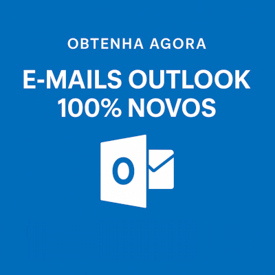 5x Contas Email Outlook/Hotmail Novo | Não precisa de SMS