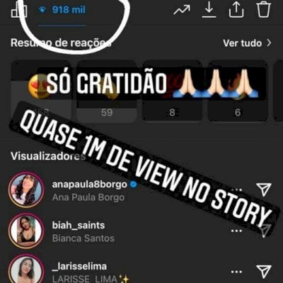 INSTAGRAM VISUALIZAÇÕES NOS STORYS BRASILEIRA, SÓ PERFIS BR🇧🇷🙂