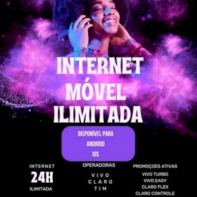 Internet ilimitada 30 dias