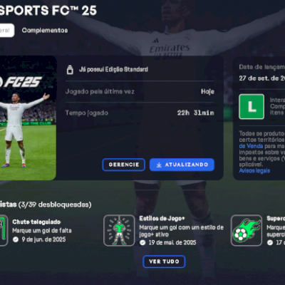 Conta EA com EA FC 25 FULL ACESSO