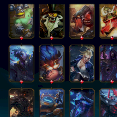CONTA LOL COM 404 SKINS LVL 746!