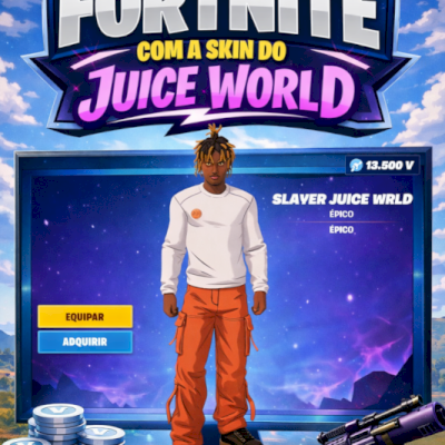 Conta Fortnite Juice WRLD (Icon Series) | Acesso Total | Barata