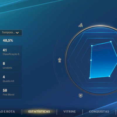 Conta mestre wild rift