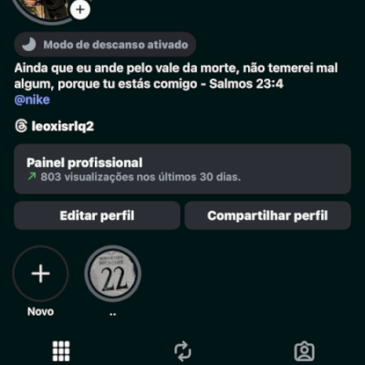 Conta com Instagram ideal pra Divulgações , possui 5.8k de seguidores