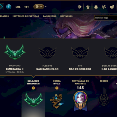 Esmeralda 2 com 40 Champs e 12 Skins