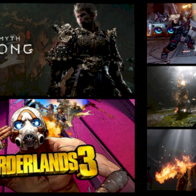 Black Myth Wukong + Borderlands 3 + Jogo a sua escolha