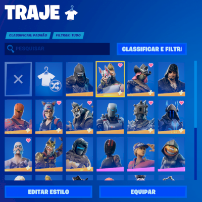 CONTA DE FORTINITE COM VARIAS SKINS + FULL ACESSO