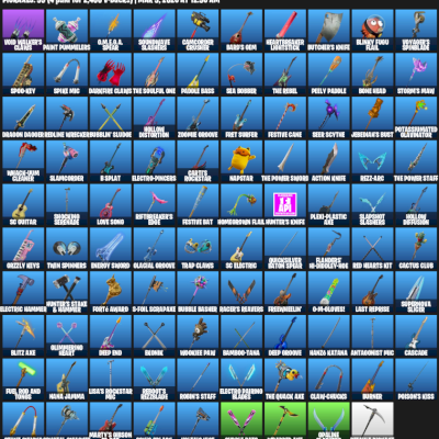 CONTA FORTNITE COM 11.500 V-BUCKS GASTOS E 72 SKINS (ENTREGA AUTOMÁTICA)