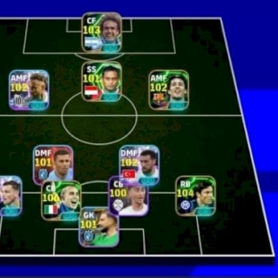 Efootball mobile contas