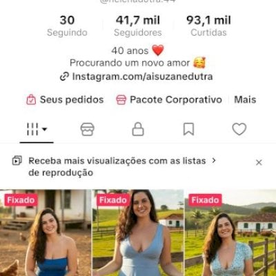Conta TikTok com 42k de seguidores reais !