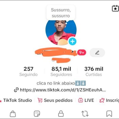 85 MIL SEGUIDORES 🚀 CONTA TIKTOK MONETIZADA À VENDA