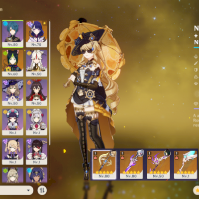 AR 49 NAVIA+AYAKA+ ARMA ASS. DE AMBAS + RAIDEN