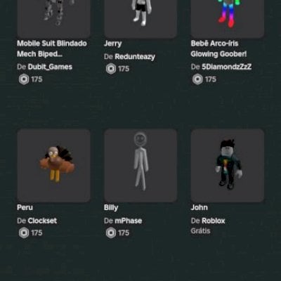 Conta Roblox super upada em mais de 150 Jogos, como  adoptad me e bloco frit