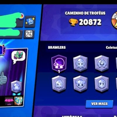 CONTA DE BRAW STARS + CLASH ROYALE AS 2 JUNTAS (NO PRECINHO)