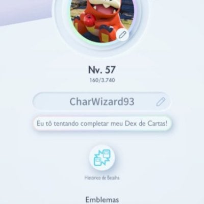 Level 57 | 9k cartas | 374 (+120) ampulhetas de troca | 77.185 shinedust