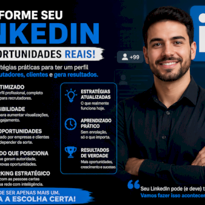 Conserto sua conta do linkedin