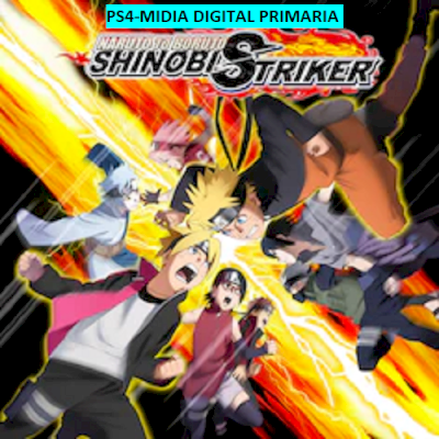 DE PS4 NARUTO TO BORUTO: SHINOBI STRIKER PS4 MIDIA DIGITAL PRIMARIA