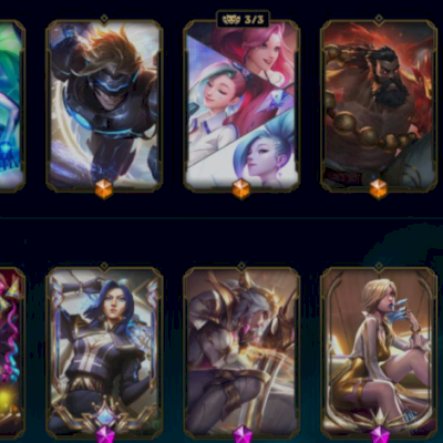 Conta league of legends 453 skins e 1600 reais gastos, 1800 RP 380 Essencia Miti