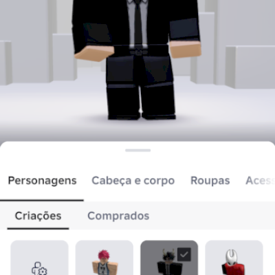 CONTA BBZ + SKINS NO ROBLOX